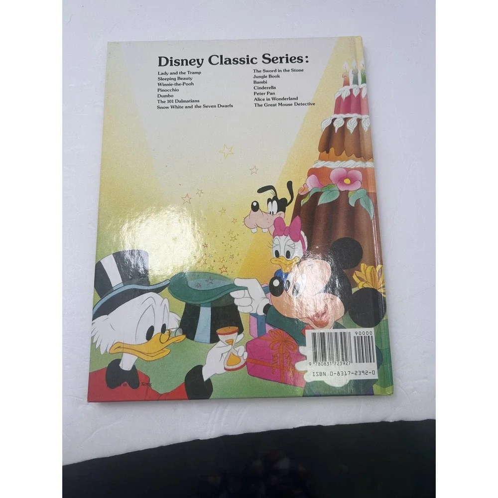 Vintage Donald And His Friends Walt Disney Classic Series Illustrated HC Book
